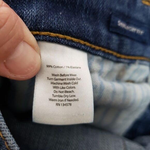 Vineyard Vines Straight Leg Fit Blue Jeans Denim Mens 32 waist 36 length - Picture 7 of 7